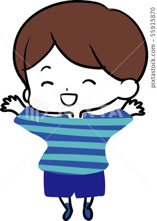Energetic boy Energetic boy 55915870