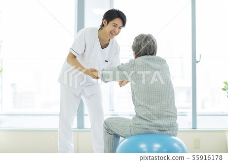White coat male rehabilitation White coat male rehabilitation 55916178
