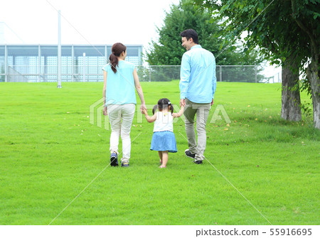 3 people family 3 people family 55916695