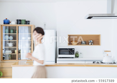 Kitchen woman housewife housework mother Kitchen woman housewife housework mother 55917389