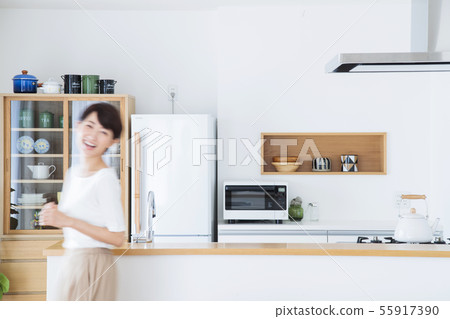 Kitchen woman housewife housework mother Kitchen woman housewife housework mother 55917390