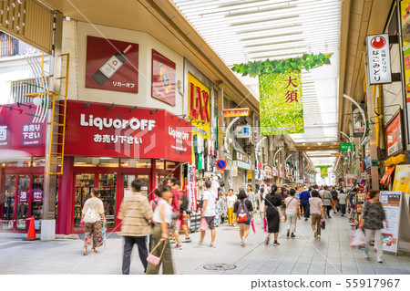 名古屋市中區大須購物街Manmatsudera街購物街白酒街 55917967