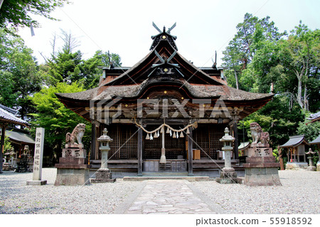Tamba Sugawara的邪惡的神,Hagiwara Hachimangu神社,主要的神社 Tamba Sugawara的邪惡的神,Hagiwara Hachimangu神社,主要的神社 55918592