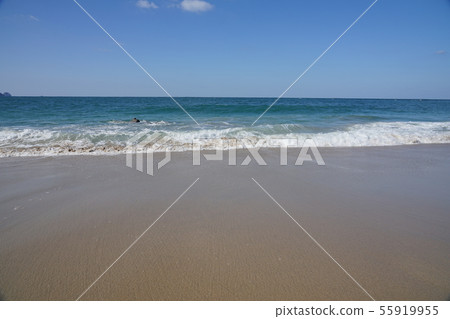 志賀島,福岡的海,天空和波浪風景 志賀島,福岡的海,天空和波浪風景 55919955