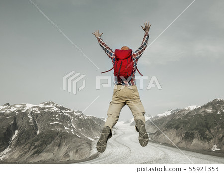 Jumping boy Jumping boy 55921353