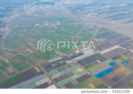 長崎_諫早灣復墾土地空中 55922106