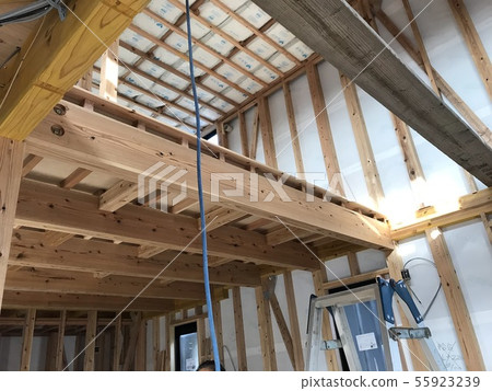 Construction carpenter house residence Construction carpenter house residence 55923239