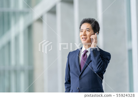 Business image male office worker middle businessman Business image male office worker middle businessman 55924328