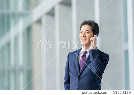 Business image male office worker middle businessman Business image male office worker middle businessman 55924329