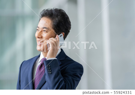Business image male office worker middle businessman Business image male office worker middle businessman 55924331
