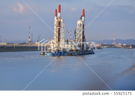 Omuta City Miike Port Construction Ship, Omuta City Miike Port Construction Ship, 55925175