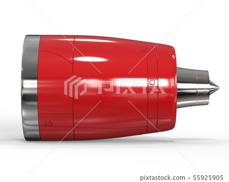 jet engine on white background 55925905