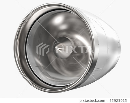 jet engine on white background 55925915