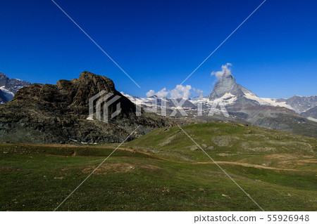 [Swiss Gornergrat Railway] Matterhorn from the train window of Gornergrat Railway 55926948
