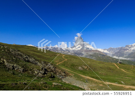[Swiss Gornergrat Railway] Matterhorn from the train window of Gornergrat Railway 55926951