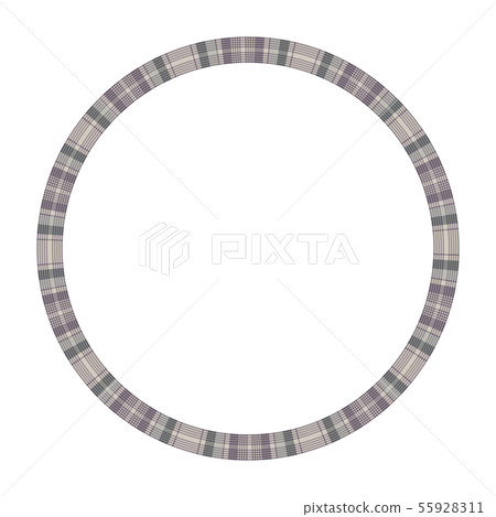 Round frame vector vintage pattern design 55928311