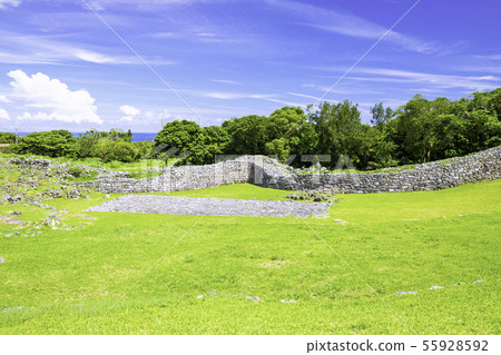 Okinawa World Heritage Site Nakijin Castle Ruins 55928592