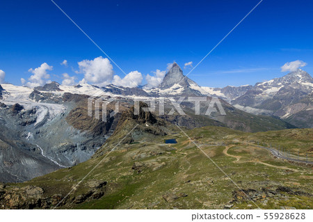 [Swiss Gornergrat Railway] Hiking trail and Matterhorn to Rotenboden Station 55928628