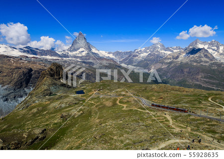 [瑞士]從遠足徑到Rotenboden站，Gornergrat鐵路和馬特宏峰 55928635