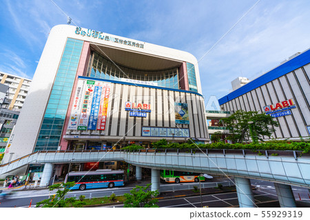 Tokyo cityscape of Japan I look at Oimachi Ekimae etc. 55929319