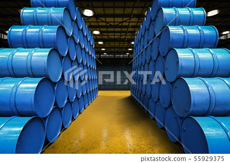 warehouse aisle 55929375