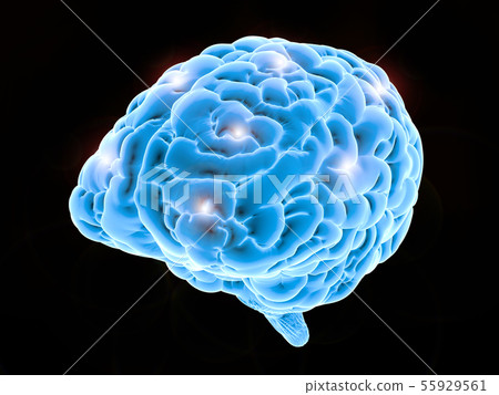 brain power concept 55929561