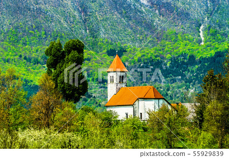 Typical slovenian church in Gorice Typical slovenian church in Gorice 55929839