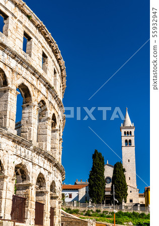 Roman Arena in Pula, Croatia Roman Arena in Pula, Croatia 55932947