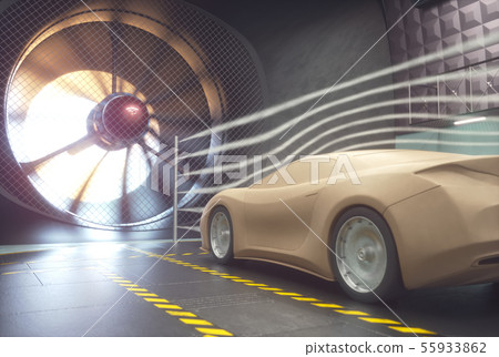 Wind Tunnel Clay Car Design Transportation 55933862