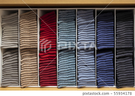 Socks Shelve In Store 55934178