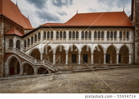 Inner Courtyard of the Castle 55934714