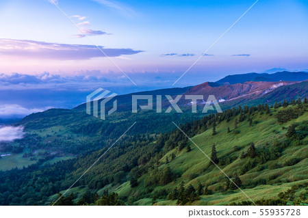 (Gunma) Yoshigadaira and Kusatsu-Shirane mountain in summer 55935728