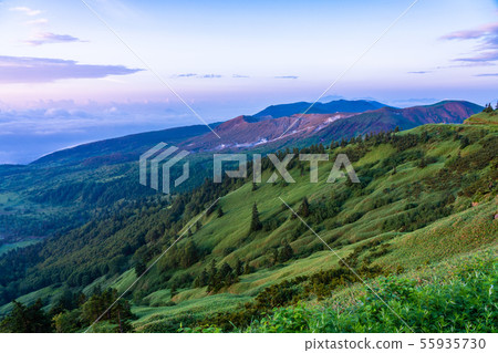 (Gunma) Yoshigadaira and Kusatsu-Shirane mountain in summer (Gunma) Yoshigadaira and Kusatsu-Shirane mountain in summer 55935730