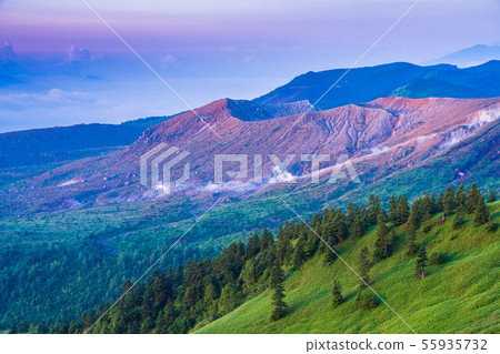 (Gunma) Yoshigadaira and Kusatsu-Shirane mountain in summer 55935732