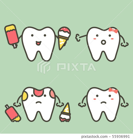 caries or decay tooth from ice cream caries or decay tooth from ice cream 55936991