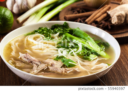 Pho Ga - chicken noodle soup 55940397