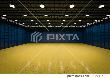 interior empty factory 55941489