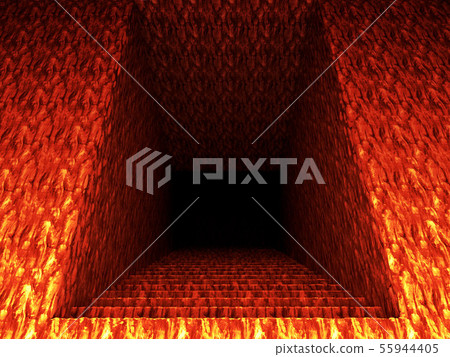 Dungeon flame down stairs Dungeon flame down stairs 55944405