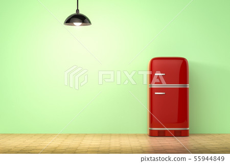 retro design fridge 55944849