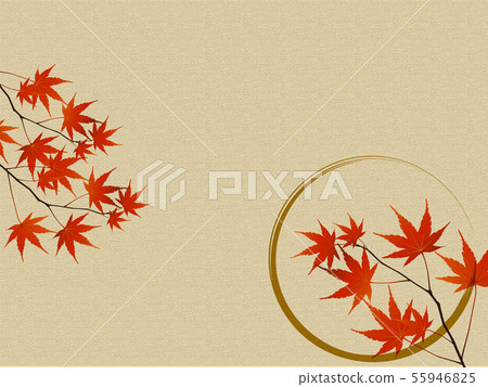 Maple background Japanese pattern Maple background Japanese pattern 55946825
