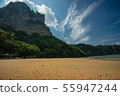 mountain on  beach in Ao nang, Krabi, Thailand 55947244