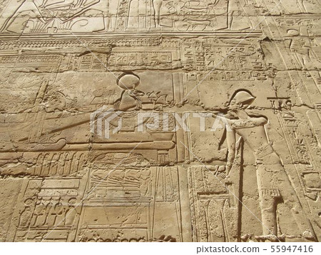 Relief of the Temple of Carnac 55947416