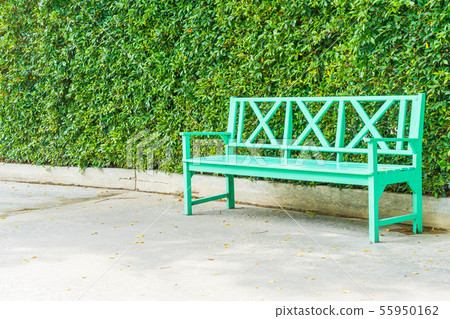 empty bench in park empty bench in park 55950162