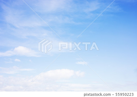 Fantastic soft white clouds against blue sky and Fantastic soft white clouds against blue sky and 55950223
