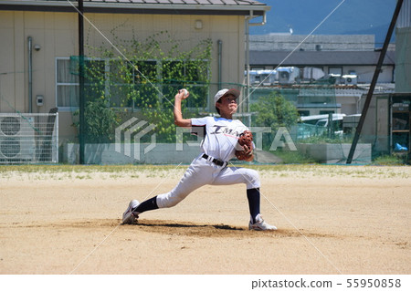 Boys Baseball Pitcher 55950858