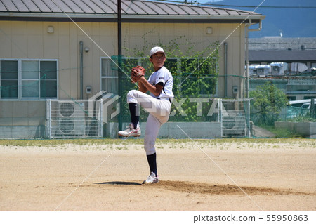 Boys Baseball Pitcher 55950863