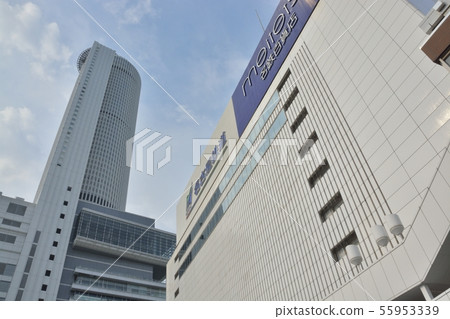 Nagoya Station, evening cityscape Nagoya Station, evening cityscape 55953339