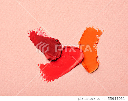 Crushed lipstick. Crushed lipstick. 55955031
