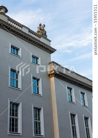 Walk in the streets of the Berlin 55955311