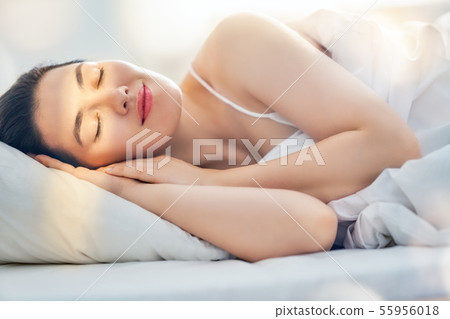 sleeping woman sleeping woman 55956018